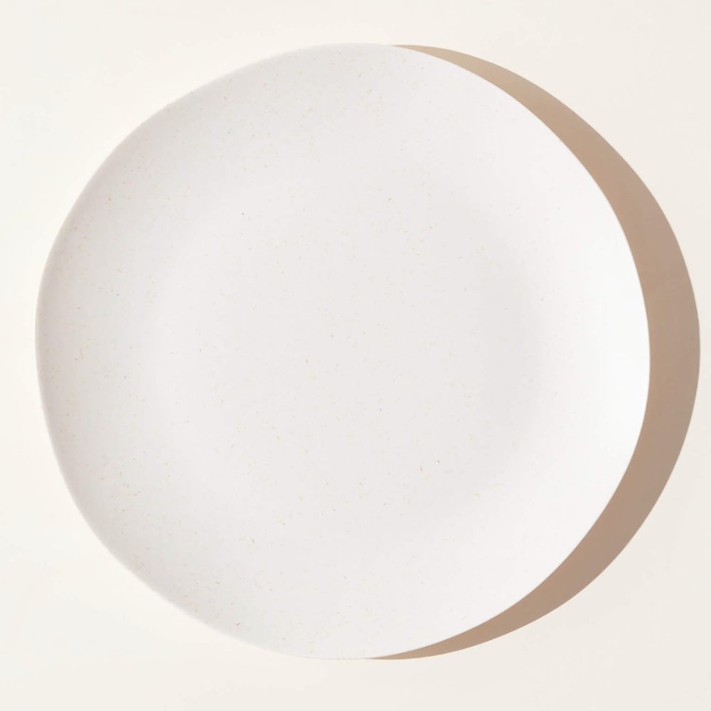 CB2 Pebble White Melamine Salad Plate (Set of 6 or less)